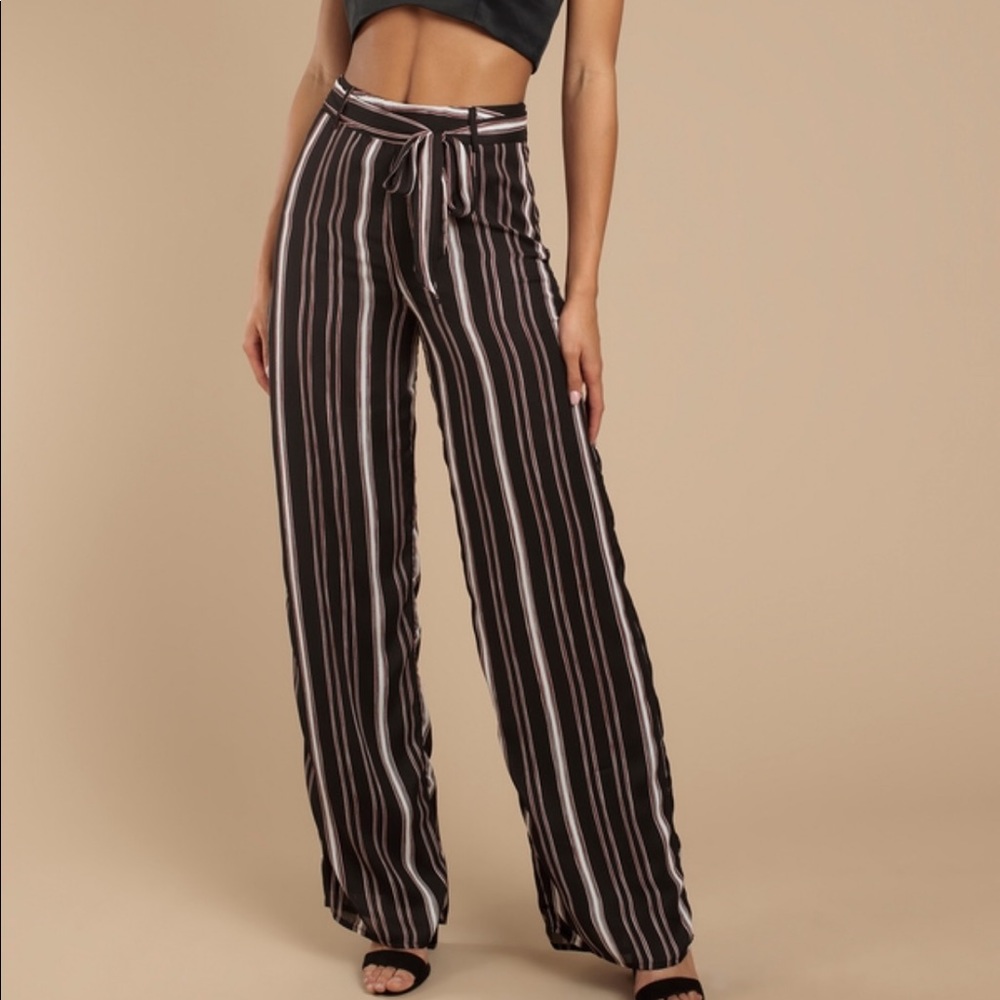 Tobi This love thing black wide leg pants